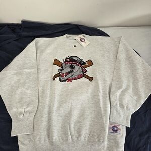 Vintage Erie SeaWolves Minor League Baseball Crewneck